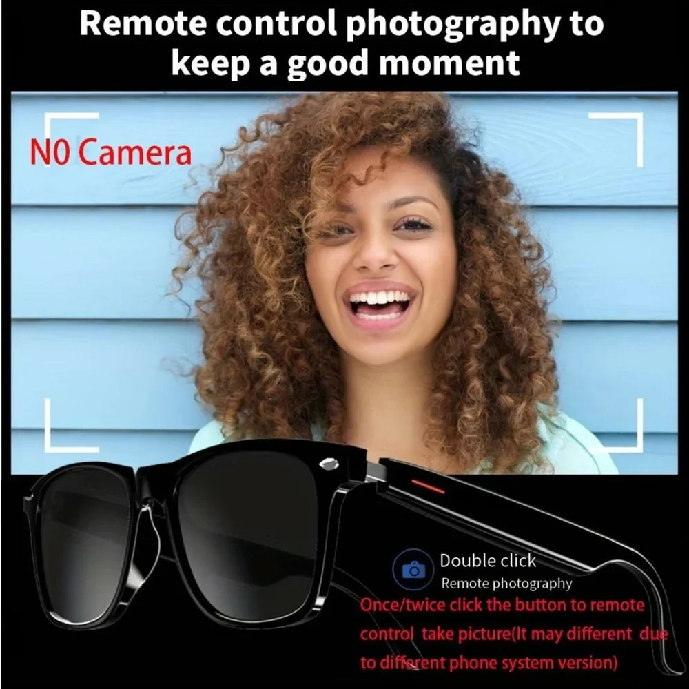 Smart Sunglasses Wireless Headset unisex model